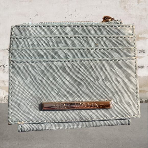 Steve Madden NWT Blue Bhayden Card Case - Picture 1 of 7